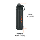 TERMO DE ALUMINIO, 750 ML