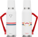 TERMO MATE 1200 ML ALBIRROJA FAN  STRIPES EDITION