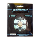 Disco Diamantado Segmentado Energy 115 x 22mm Abrasivo