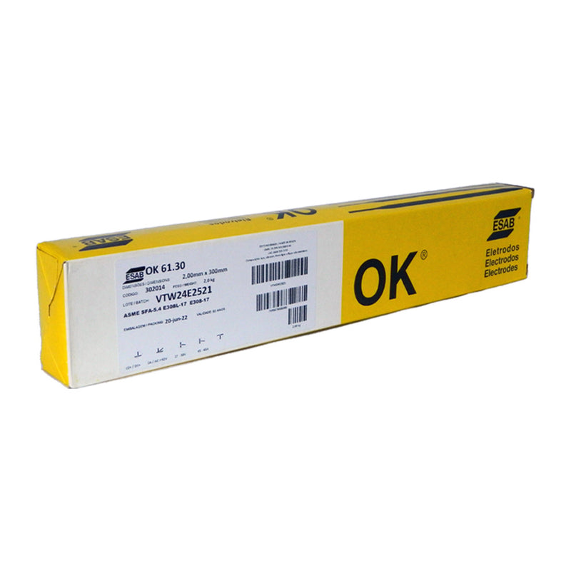 Electrodo Esab OK 61.30 2.00mm x 300mm, 2 kg