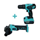 Kit Energy Taladro Percutor 13mm + Amoladora Angular 115mm 8500rpm