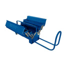 Caja para Herramienta Gedore,  tipo acordeón con 3 compartimentos, asa y ruedas