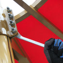 Llave Combinada Gedore, 1 B - 1.1/8” Acabado niquelado y cromado