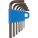 Kit Juego de 7 llaves Allen L Gedore 2 a 8 mm acabado oscurecido