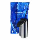 Kit Juego de 10 llaves Allen L Gedore 2 a 10 mm con hexágono interior