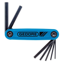 Kit Juego de 7 llaves Allen Gedore 2 a 8 mm