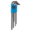 Kit Juego de 9 llaves llaves Allen L Larga Gedore 1.5 a 10 mm