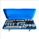 Juego de 20 llaves Tubos Estriados 1/2" con 5 accesorios Gedore 10 a 32 mm