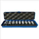 Kit Juego de 9 llaves Tubos Torx 1/2" Gedore E10 a E24