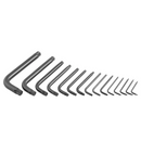 Juego de 15 llaves Torx Gedore T6 a T60 Acabado oscurecido