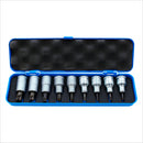 Kit Juego de 9 llaves Torx 1/2" Gedore T20 a T60 fabricados en Acero