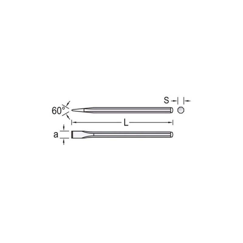 Corta Hierro Gedore 19 mm x 180 mm, 352 - 19