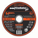 Disco de corte para acero y acero inoxidable Gladiator 230 x 1.8 x 22.2mm