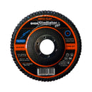 Disco flap para acero y acero inoxidable Gladiator 115 x 22.2mm grano 120