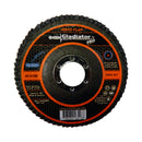 Disco flap para acero y acero inoxidable Gladiator 115 x 22.2mm grano 80