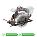 Sierra Circualar Recargable Gladiator 18V sin batería y cargador
