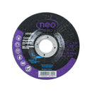 Disco de desbaste para acero y acero inoxidable NEO 115 x 6 x 22.2mm