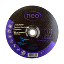 Disco de desbaste para acero y acero inoxidable NEO 230 x 6 x 22.2mm