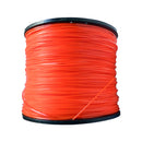 Hilo de nylon cuadrado para bordeadora y desmalezadora Oleo Mac 3.00MM x 957M, rollo 10 kg