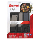 Juego de 6 cuchillos Starrett para Cheff, color negro