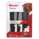 Juego de 6 piezas de cuchillos Starrett para barbacoa, color blanco