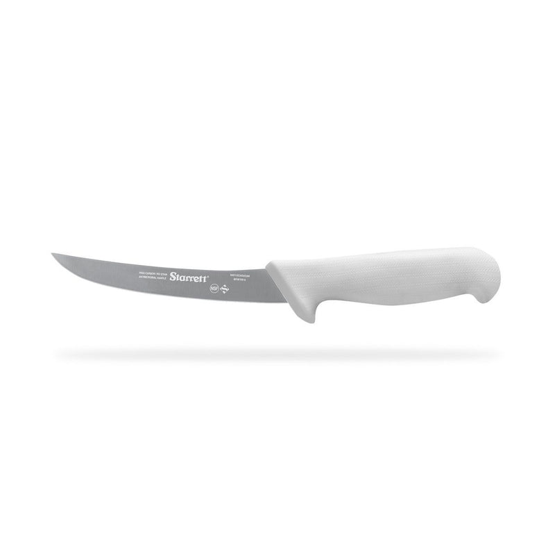 Cuchillo para carnicero  Starrett  con hoja curva estrecha de 6" (15 cm), para deshuesar