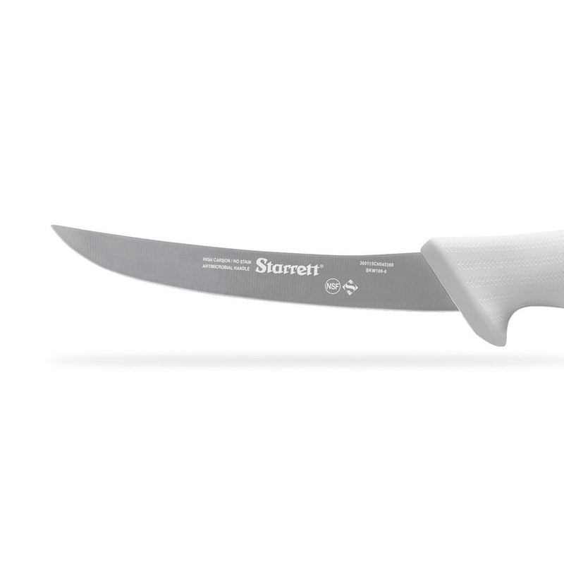 Cuchillo para carnicero  Starrett  con hoja curva estrecha de 6" (15 cm), para deshuesar