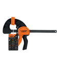 Prensa de ajuste rápido Truper de 6" (15 cm), uso rudo con cuerpo nylon