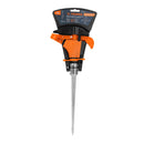 Aspersor plástico Truper de una vía , estaca de 11"