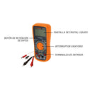 Multímetro digital profesional Truper con RMS verdadero