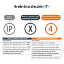 Linterna LED para campamento Truper, tipo farol de Pilas 3 D Luz atenuable