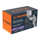 Pistola para pintar Truper de gravedad LVMP, vaso de aluminio