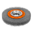 Carda de alambre ondulado Truper Para usarse con esmeriles de banco