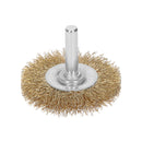 Carda circular Truper de 2" alambre grueso, para taladros eléctricos