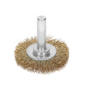 Carda circular Truper de 1-1/2", alambre fino para taladros eléctricos