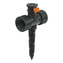 Aspersor mini de plástico Truper,  irrigación 360°