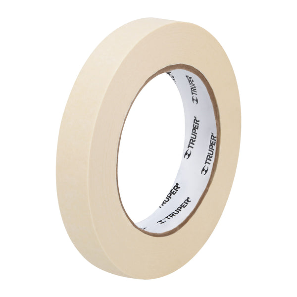 Cinta masking tape de 1/2" x 50 m, Truper