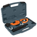 Juego de avellanador y cortador de tubo Truper con estuche plástico