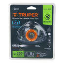 Linterna de minero 1 LED Truper 300 lm recargable