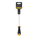 Desarmador cabinet Truper 1/8" x 6", mango Comfort Grip