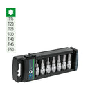 Juego de 7 dados cuadro 3/8" punta torx, Truper