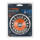 Carda tipo cónico Truper de 4"