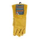 Guante de carnaza largo Truper unitalla