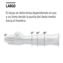 Guantes Truper de látex 100% Natural industriales, Talla Grande
