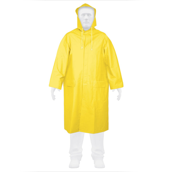 Gabardina impermeable doble capa Truper, talla Extra Grande