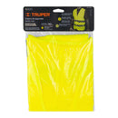 Chaleco de seguridad Truper con cintas de alta visibilidad, verde