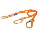 Línea de vida con 2 ganchos Truper de 1.8 metros, ganchos de acero