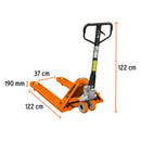 Transpaletera de 2.5 toneladas, Truper