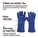 Guantes reforzados Truper para soldador, unitalla