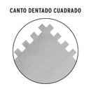 Llana dentado cuadrado Truper de 11", 6 remaches y mango madera